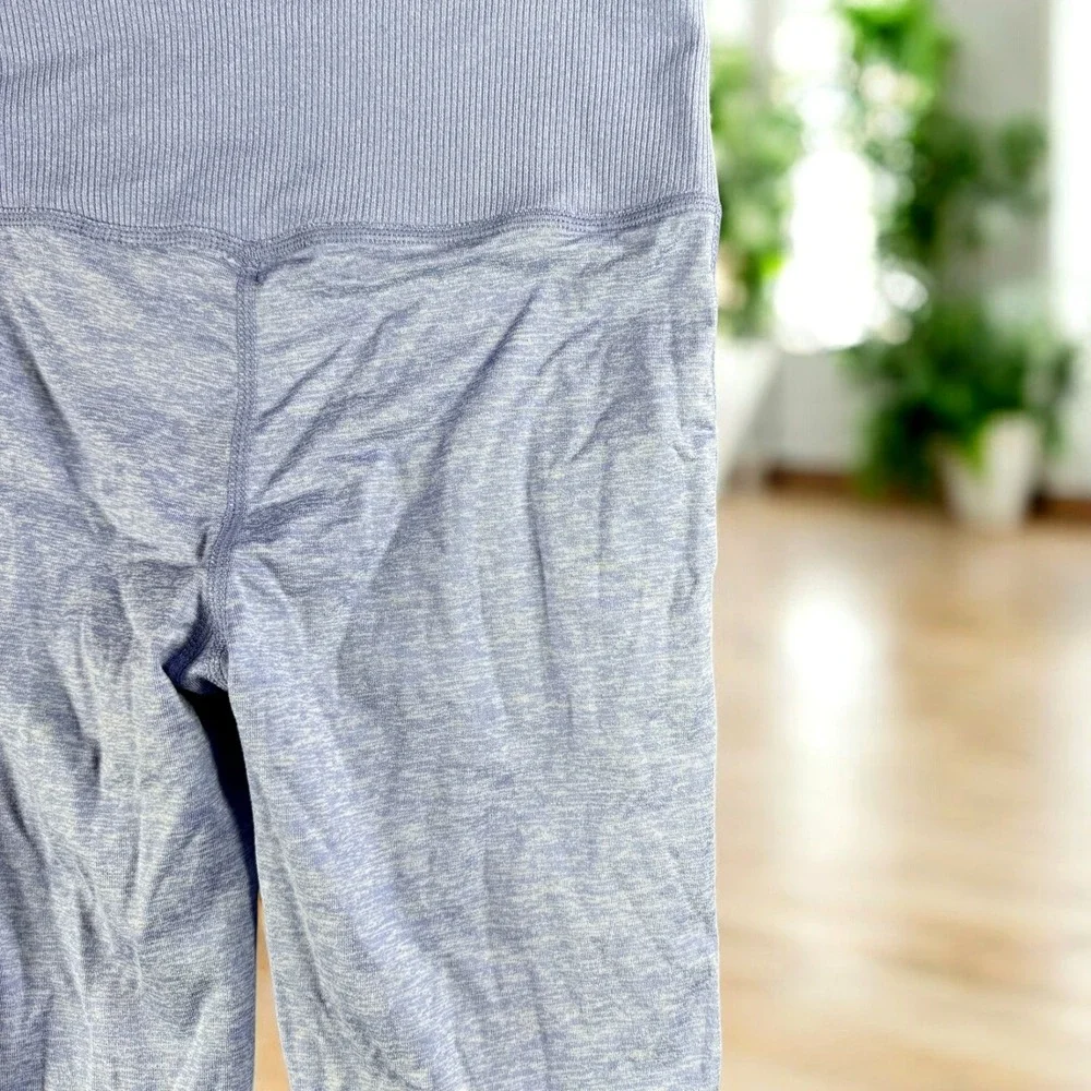 Nike Yoga Leggings Women M Dri Fit Lavender High Waist Rise Run‎ Gym Hike Travel